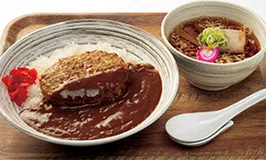 ハンバーグカレー丼の写真